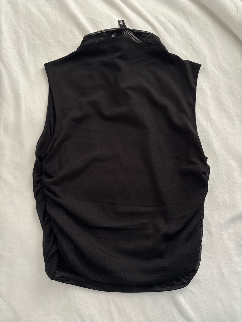 Garage // Mesh Ruched Top - Picture 4 of 4